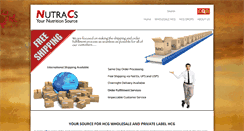 Desktop Screenshot of nutracs.com