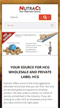 Mobile Screenshot of nutracs.com